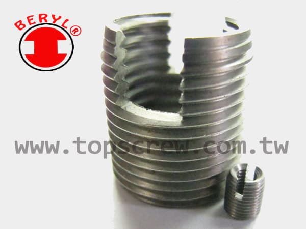 SELF TAPPING THREAD INSERTS - SLOTTED SERIES